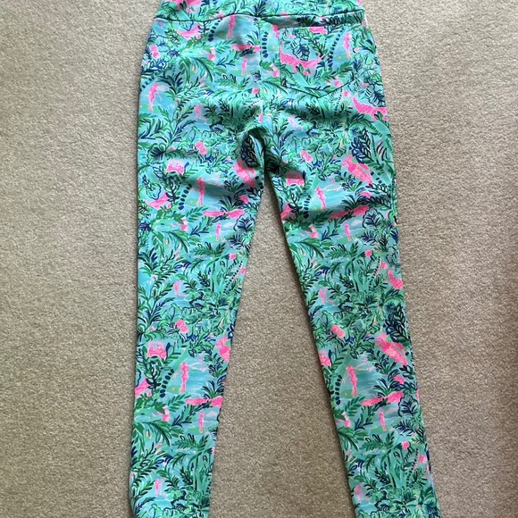 Lilly Pulitzer Luxletic Golf Corso Pants Size 00 - Picture 2 of 4